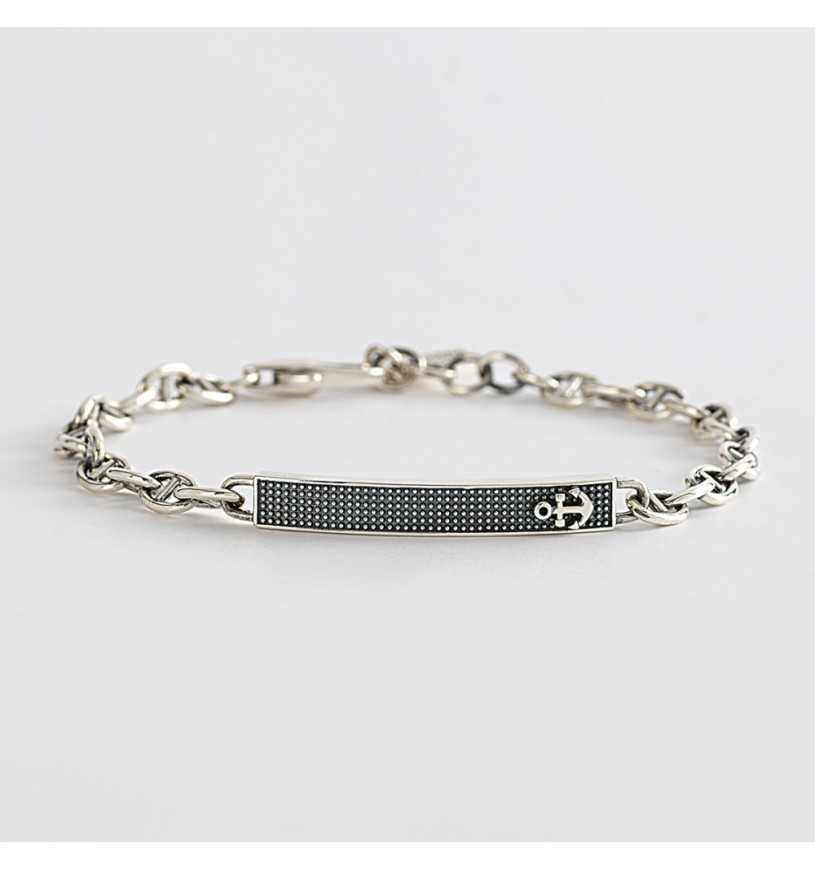 MABINA UOMO - Bracciale Uomo Ancora