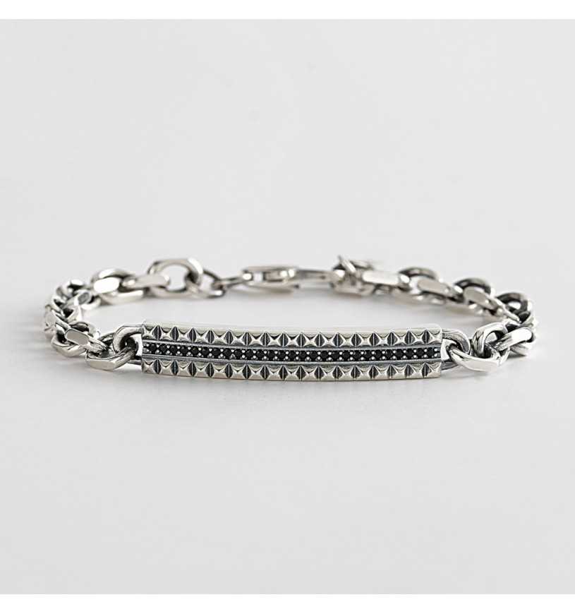 MABINA UOMO - Bracciale Argento