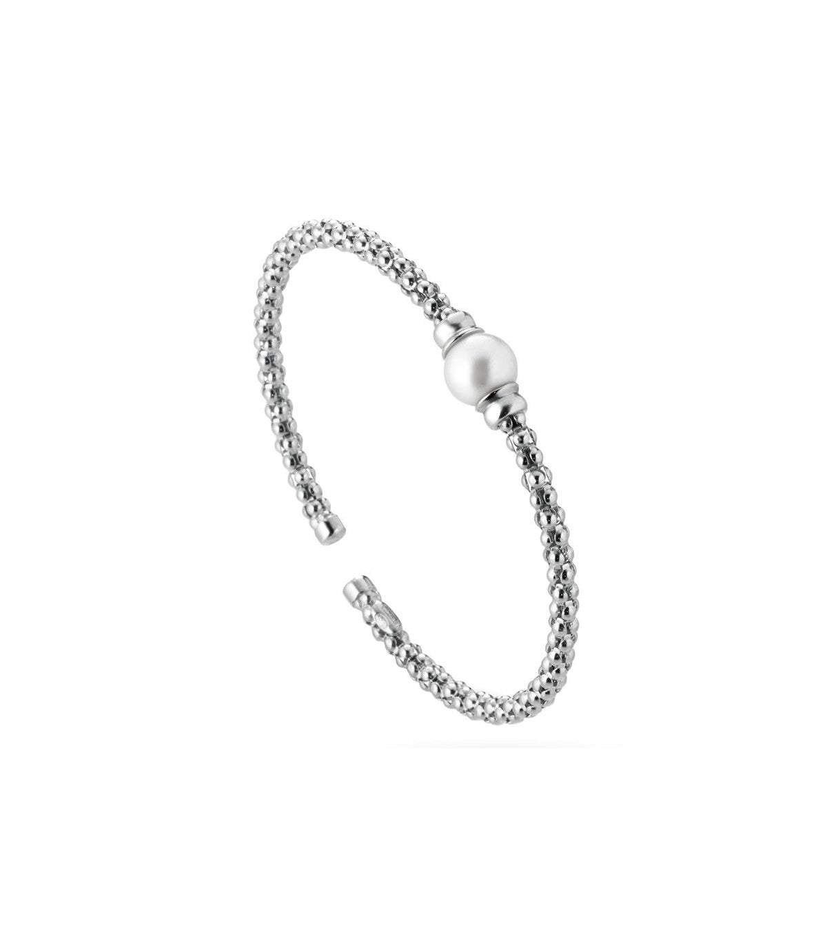LELUNE - Bracciale Rigido con Perla