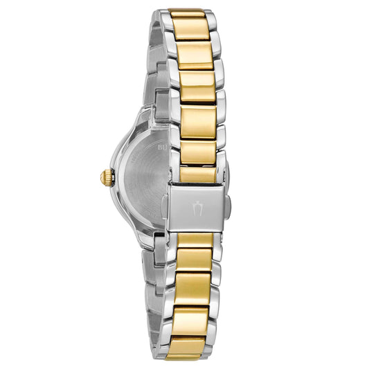 Bulova - Classic Two-Tone Gold Woman Watch