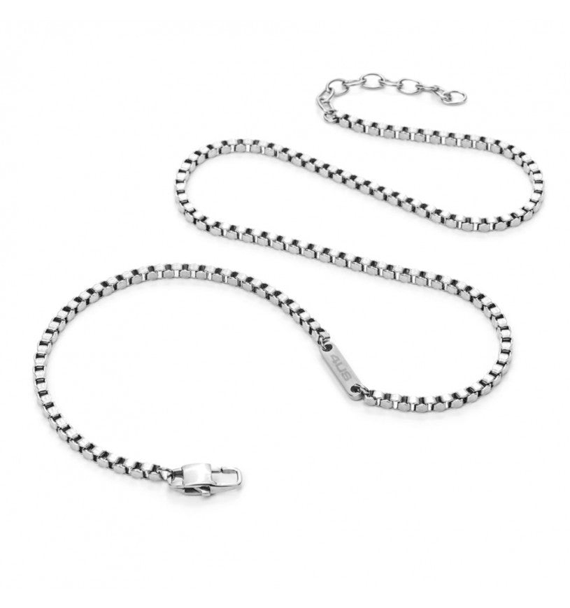 4US CESARE PACIOTTI - Collana Acciaio Uomo