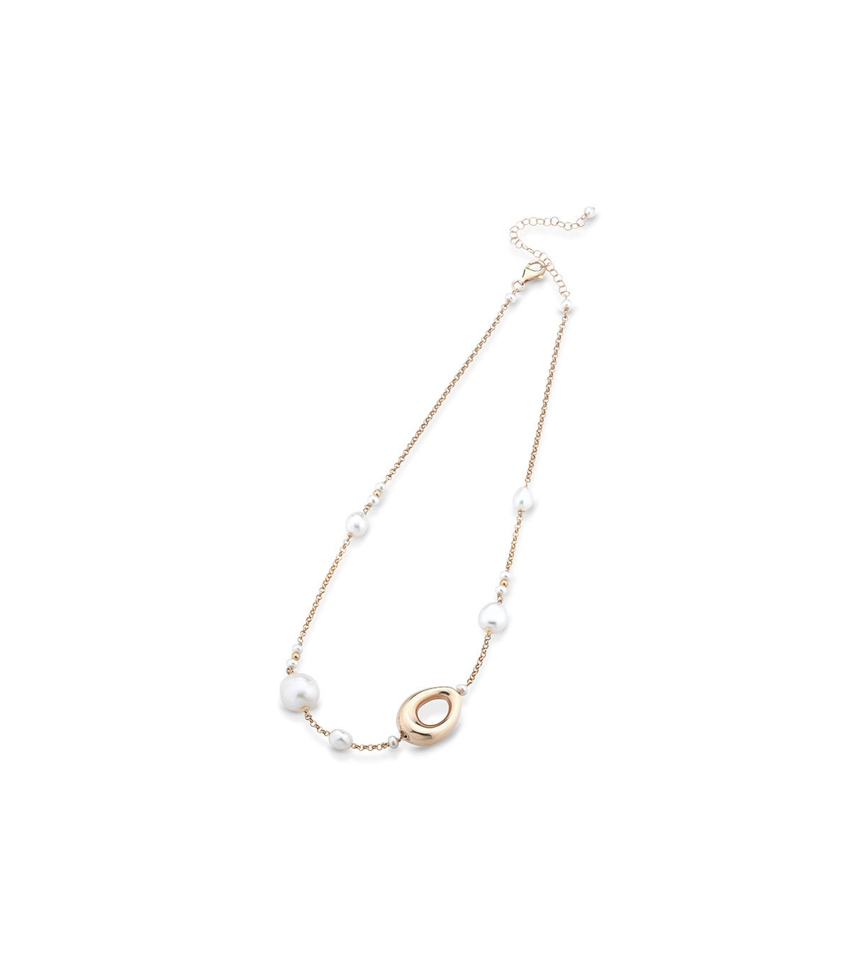 LELUNE - Collana Perle Rosata