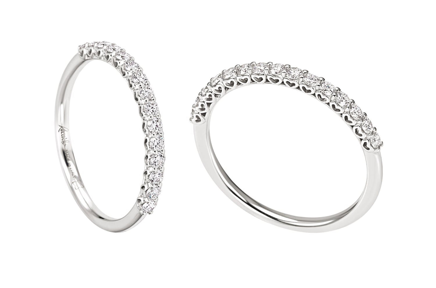 RECARLO - Anello Riviera con Diamanti