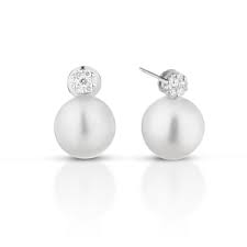 COSCIA - Pearl and Diamond Earrings