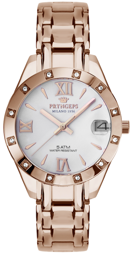 Pryngeps - QUARTZ STEEL LUXURY DONNA