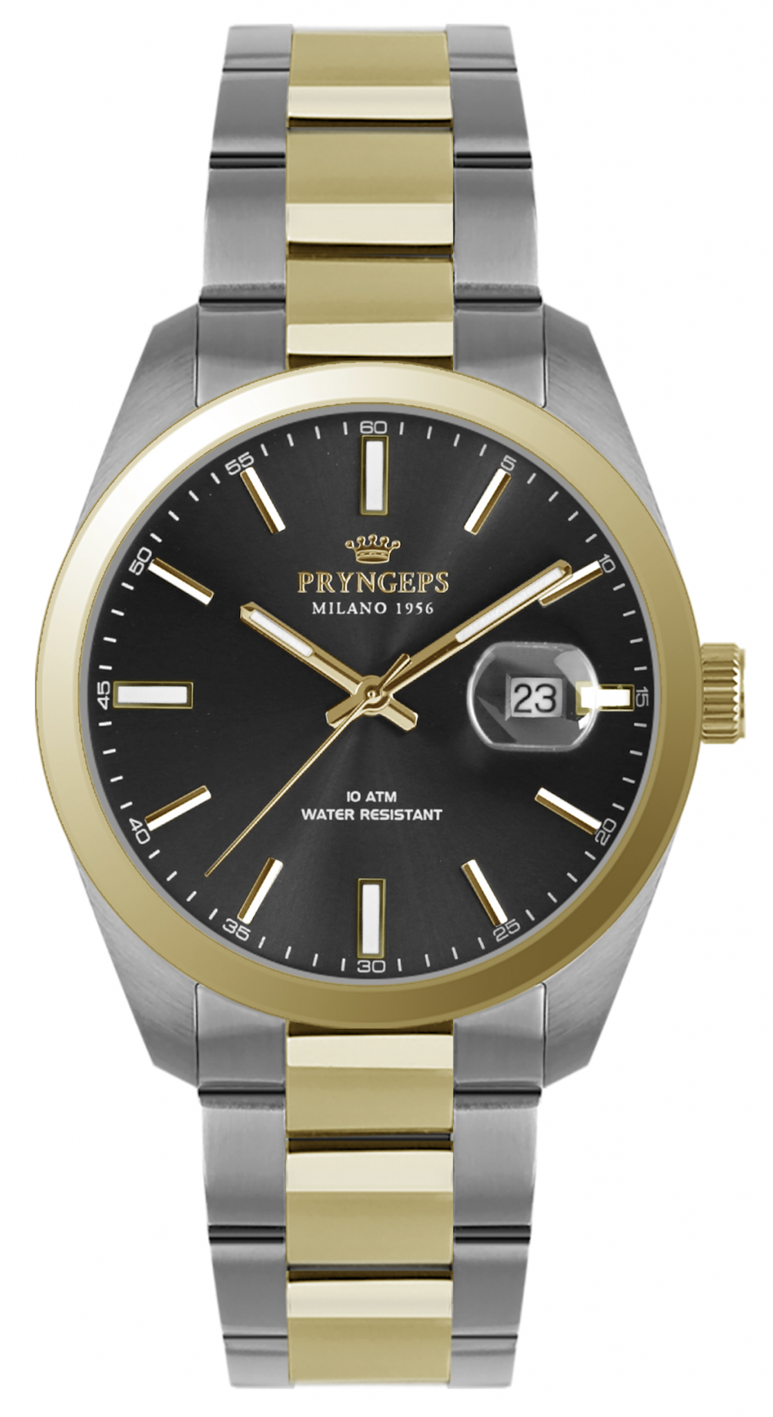 PRYNGEPS- Orologio Torino Acciaio Bicolore Uomo