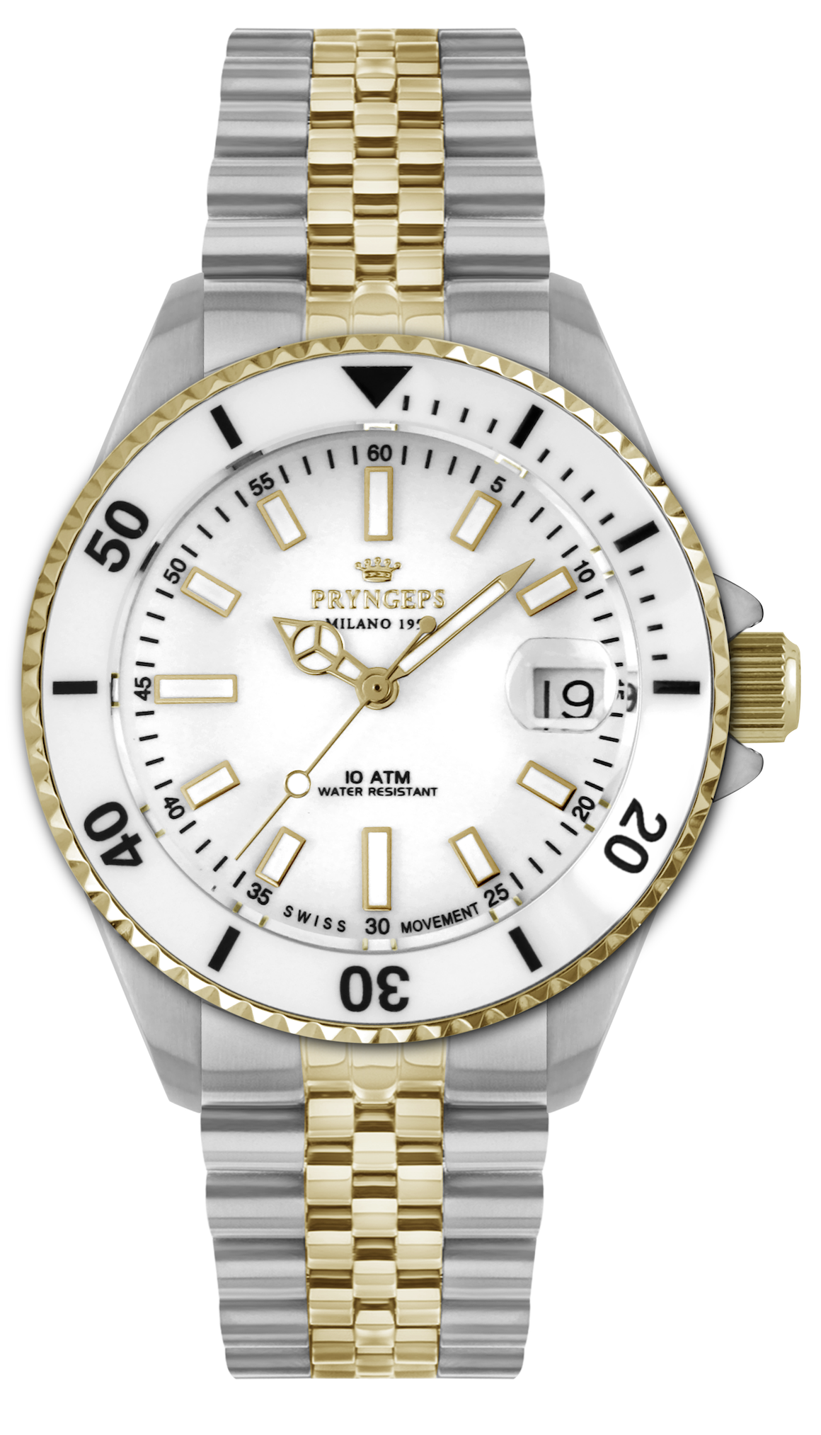 PRYNGEPS - Orologio ADRIATICO Dorato