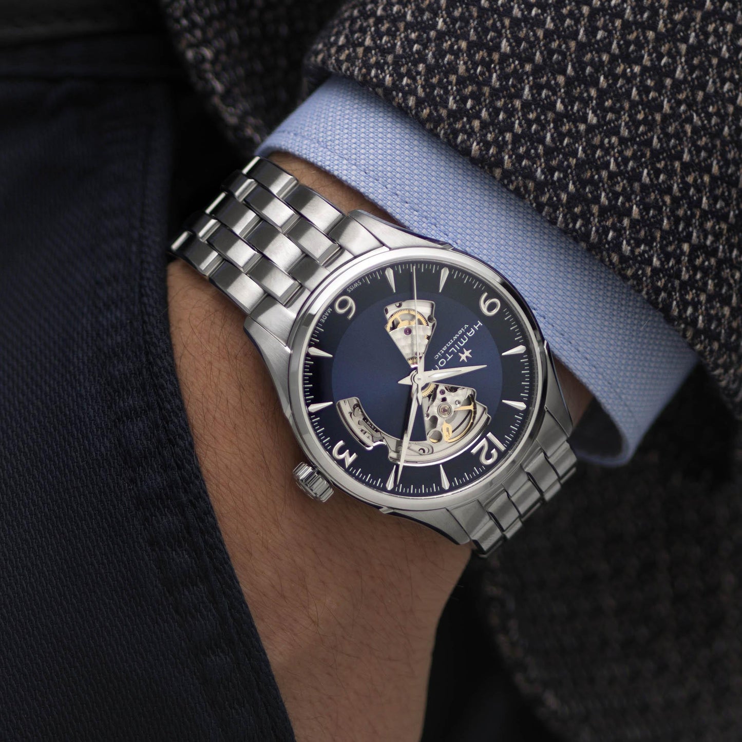 HAMILTON - Jazzmaster Open Heart Auto