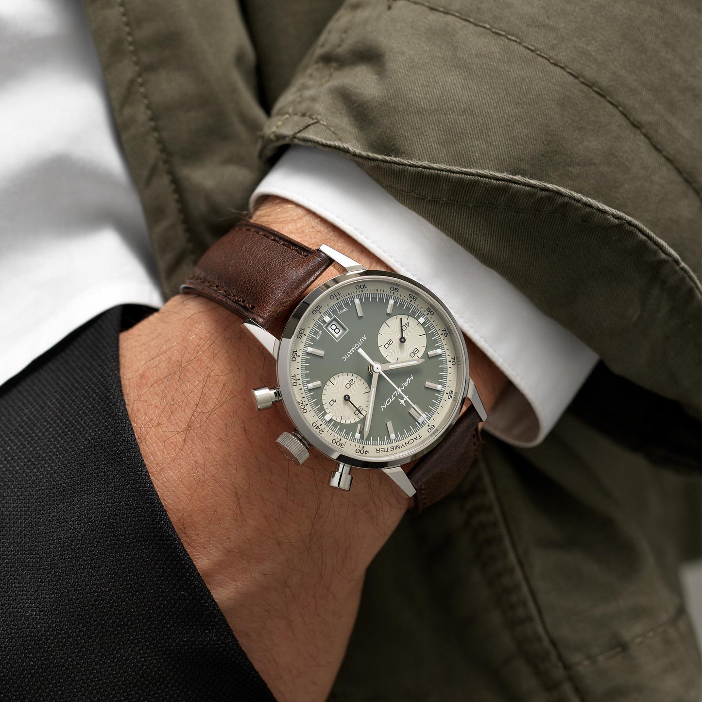 HAMILTON - American Classic Intra-Matic Auto Chrono 40mm