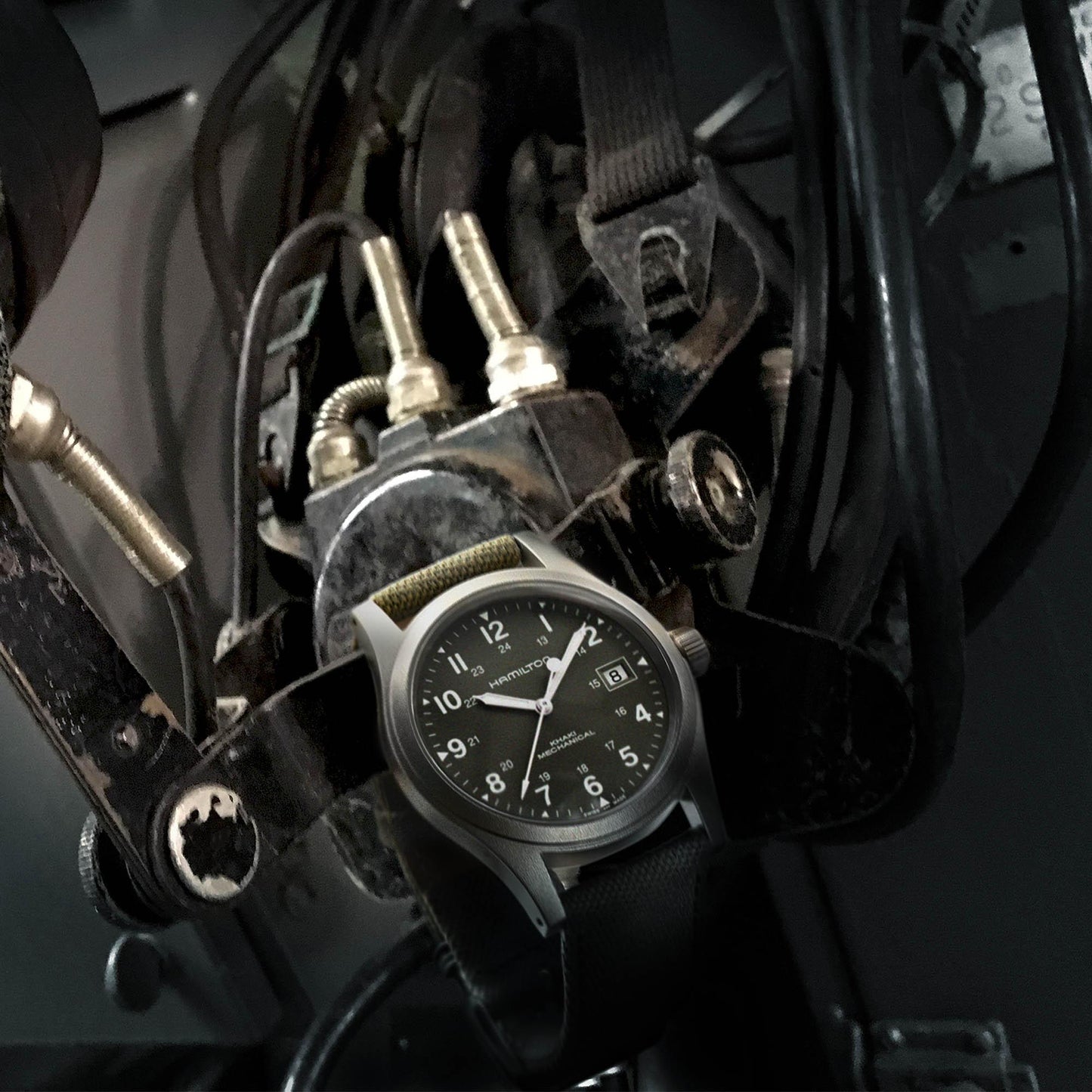 HAMILTON - Khaki Field Mechanical