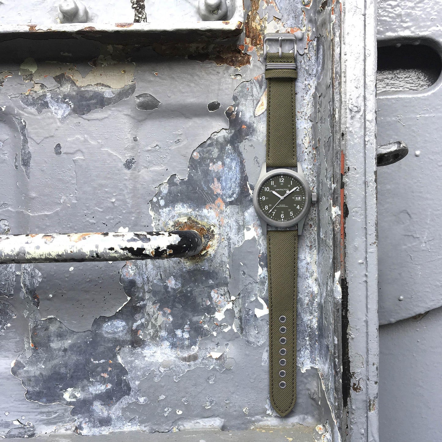 HAMILTON - Khaki Field Mechanical