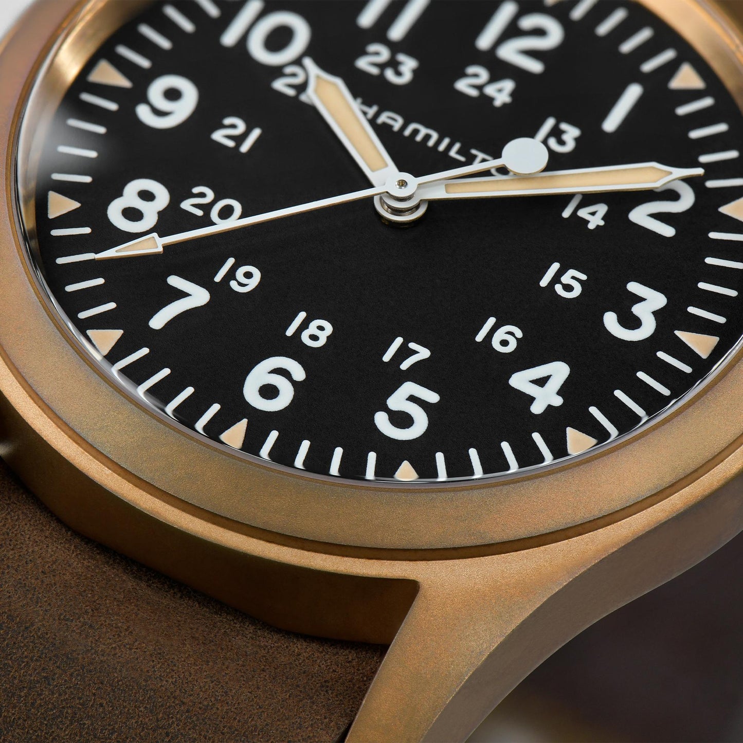 HAMILTON - Orologio Khaki Field Mechanical Bronze