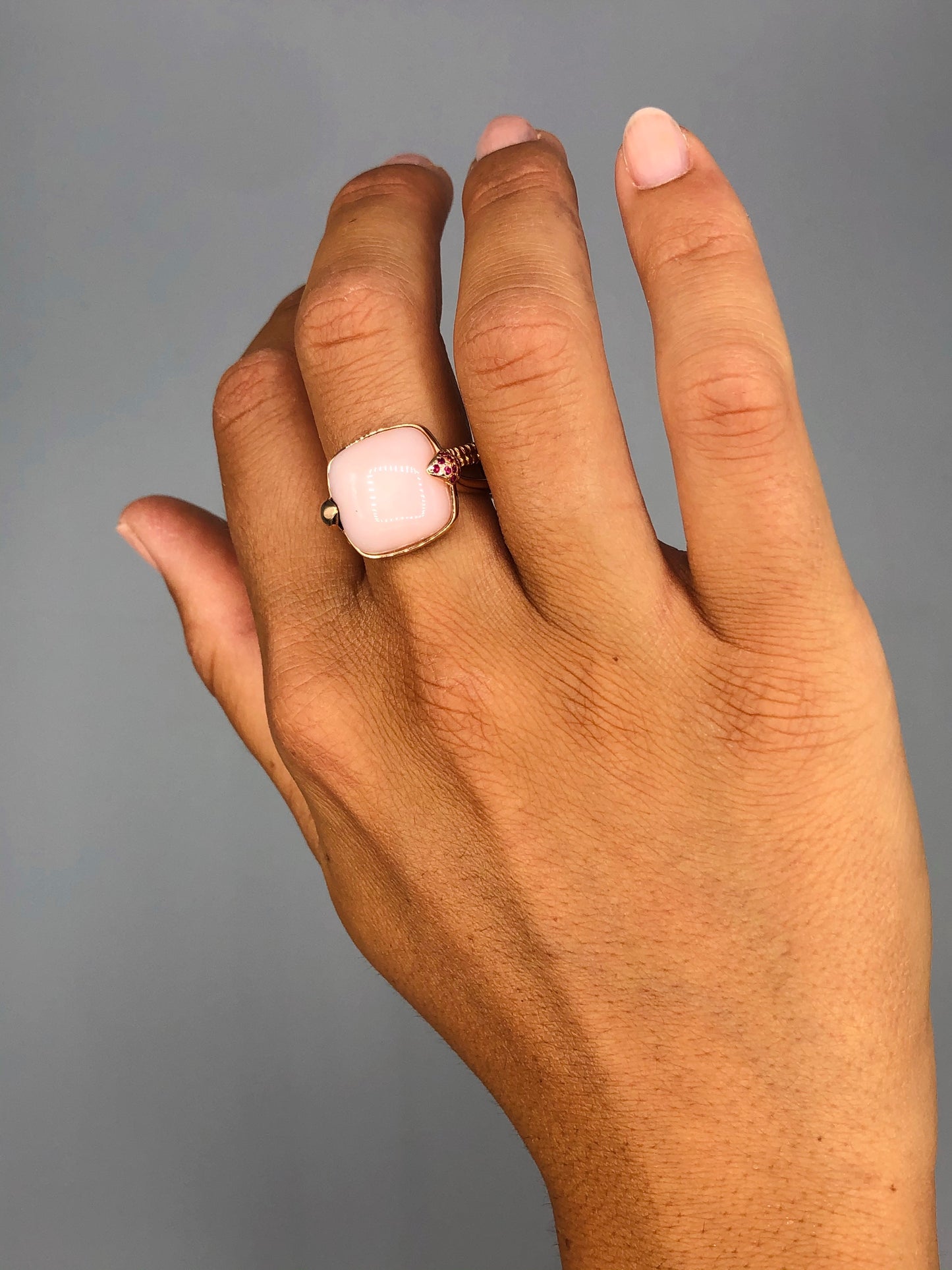 OneGioielli - Anello Ducale - Opale e Rubini