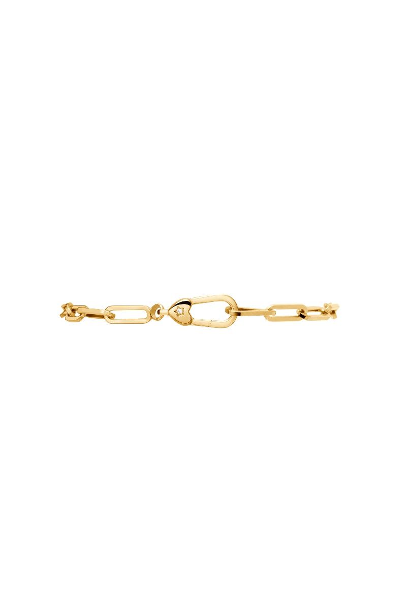 LeBebè - Bracciale Catena in Maglia Rettangolare