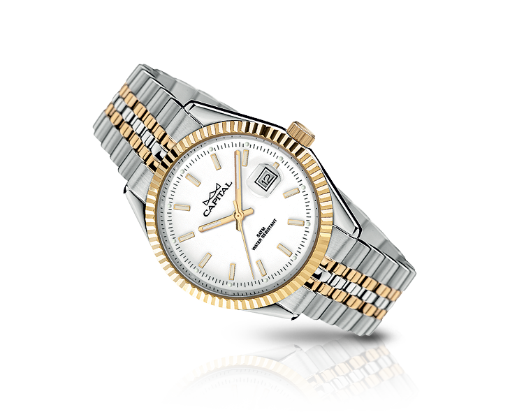 CAPITAL - Orologio Toujours Bicolore Dorato