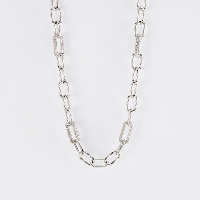 MABINA - Silver chain necklace