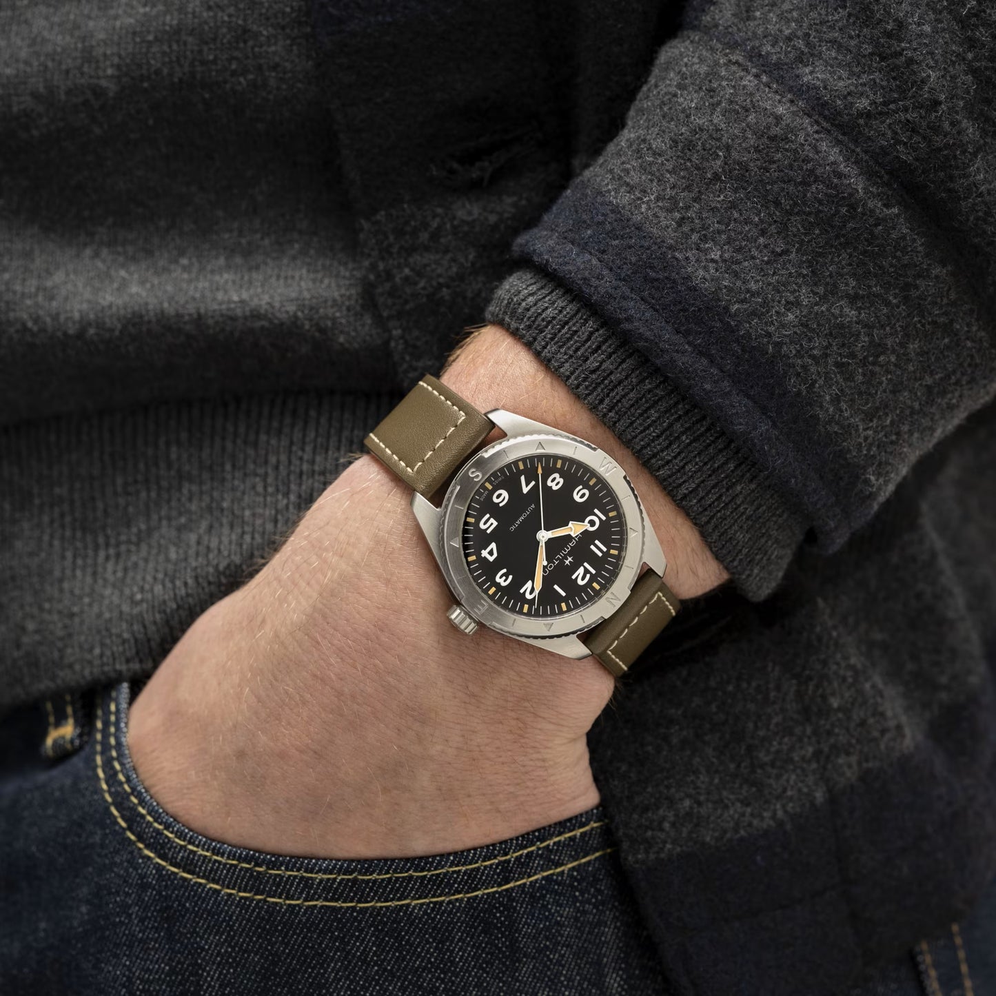 HAMILTON - KHAKI FIELD EXPEDITION AUTO