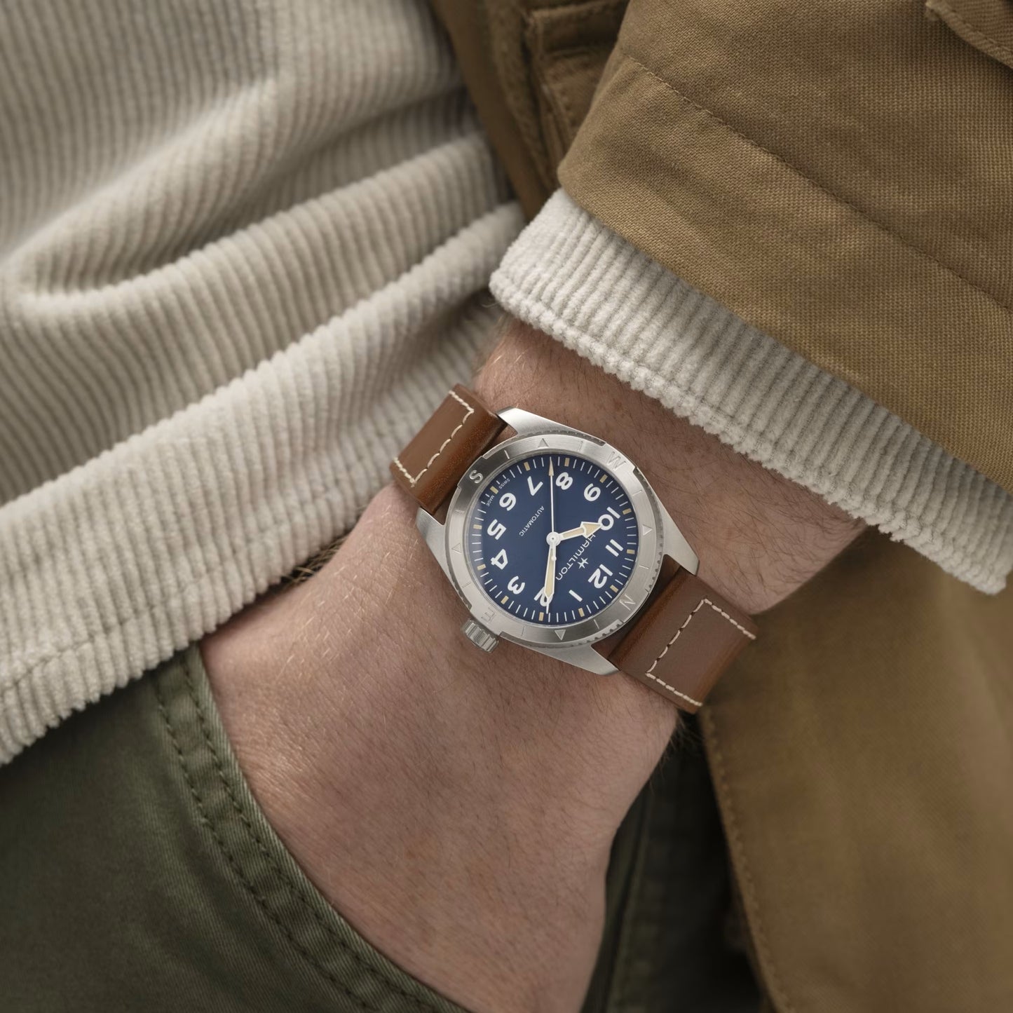 HAMILTON - KHAKI FIELD EXPEDITION AUTO
