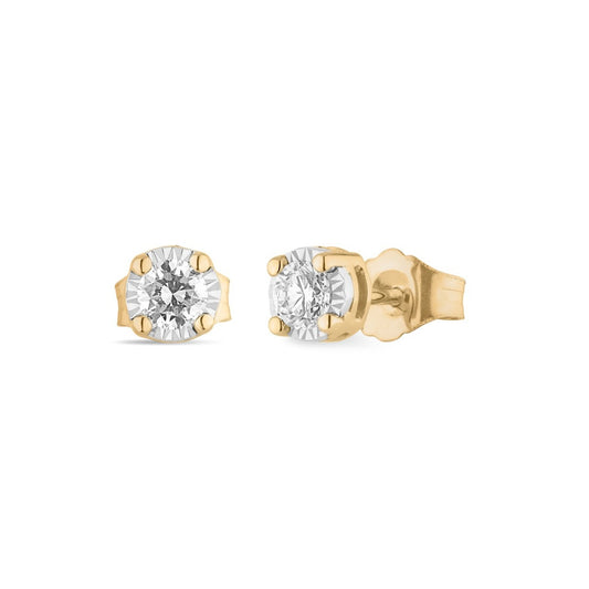 BLISS - Orecchini in oro giallo e diamanti