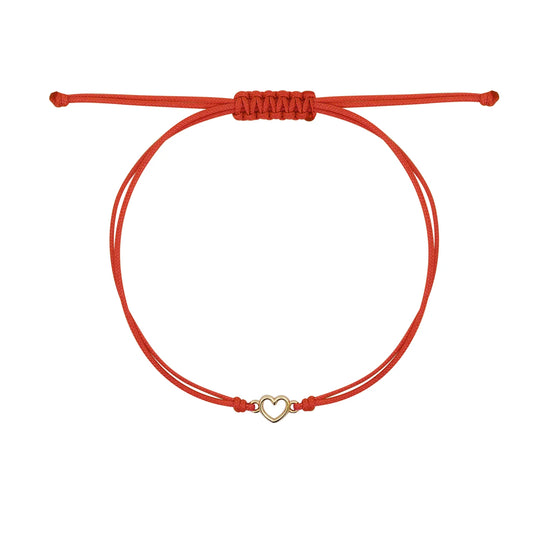 RUE DES MILLE - BRACCIALE TESSUTO LINEA DEL CUORE