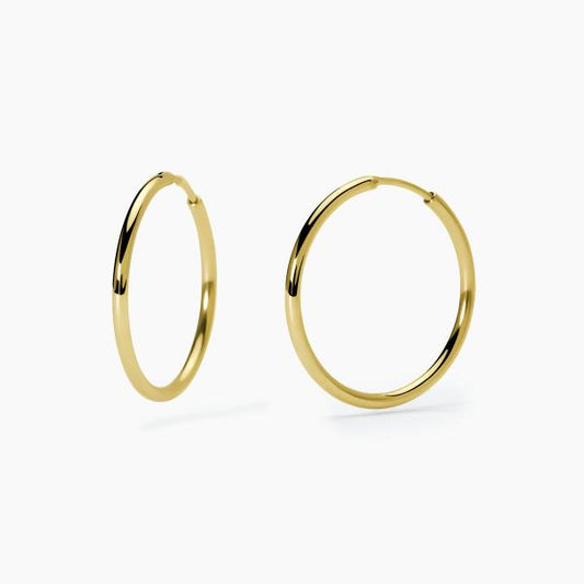 2JEWELS - Orecchini in acciaio 316L PVD giallo
