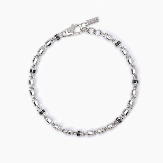 MABINA - Bracciale maglia a cilindro