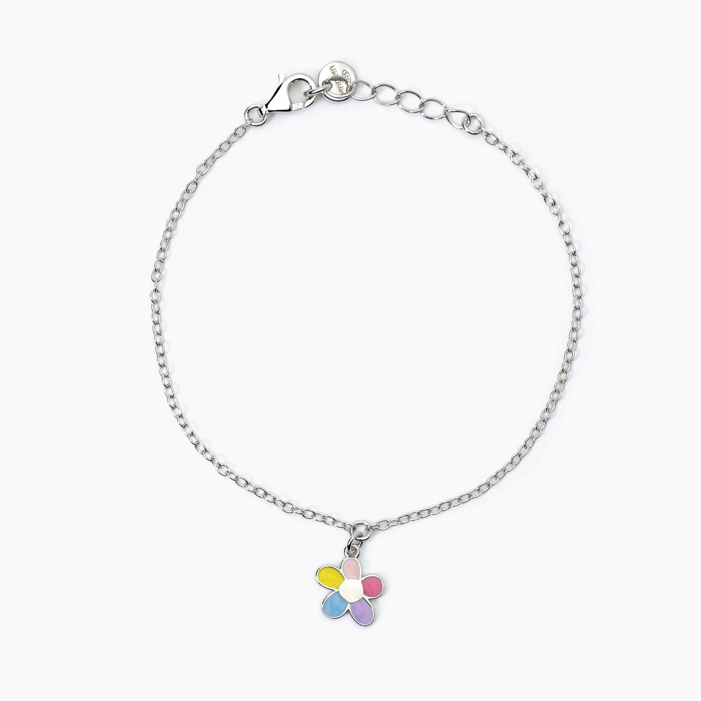 MABINA JUNIOR - Bracciale in argento con fiorellino