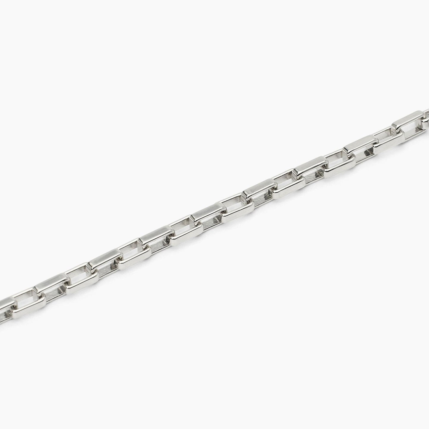 MABINA UOMO - Bracciale in argento con catena allungata