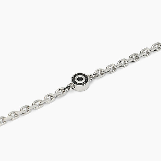 MABINA UOMO - Bracciale in argento con catena