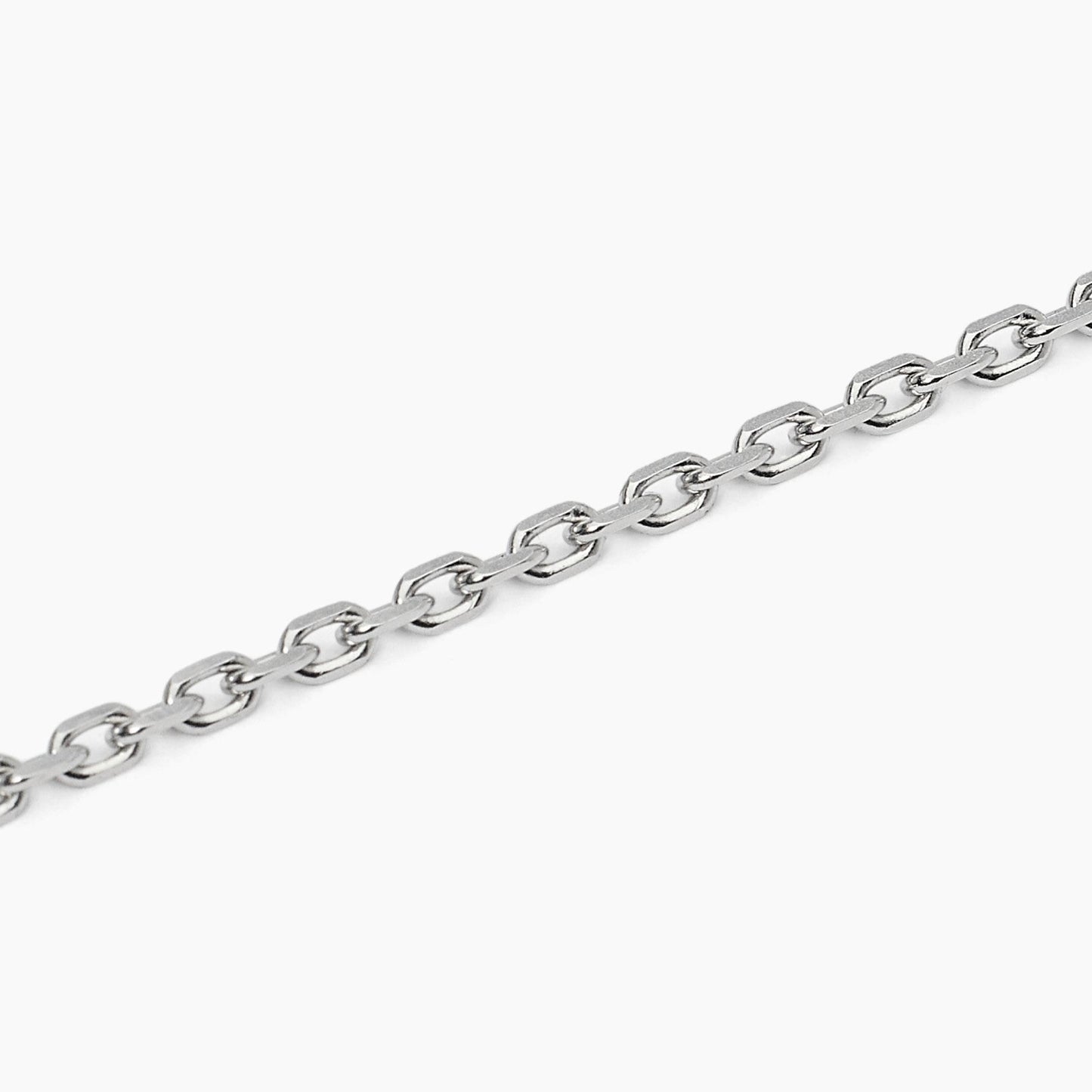 MABINA UOMO - Bracciale in argento con catena forzatina