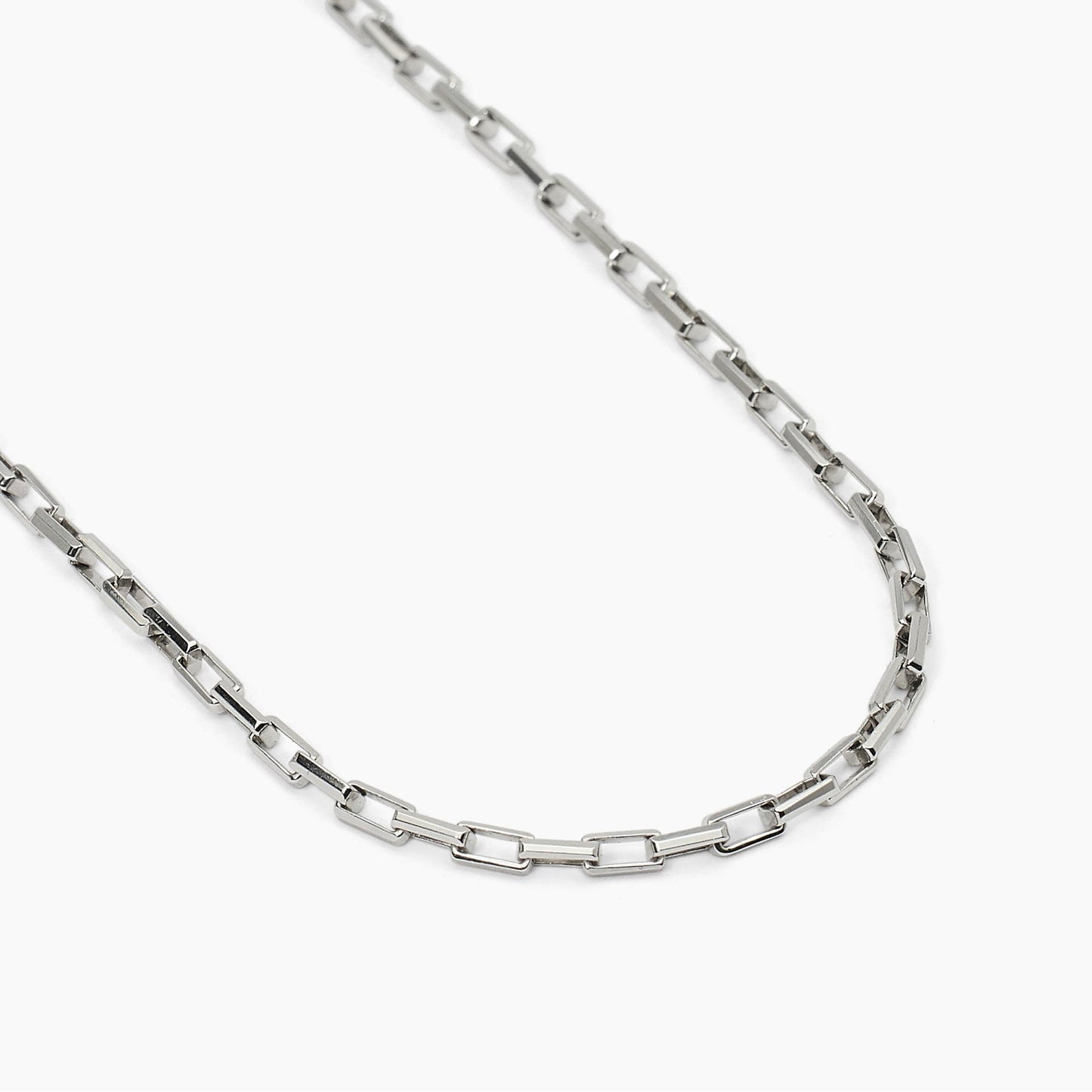 MABINA UOMO - Collana in argento con catena allungata