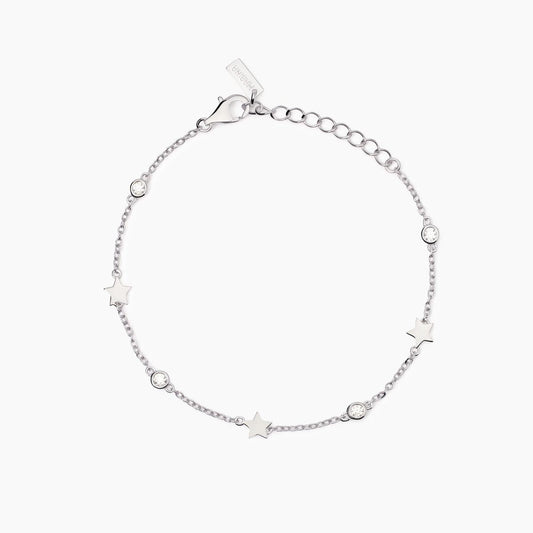 MABINA - Bracciale in argento con stelle