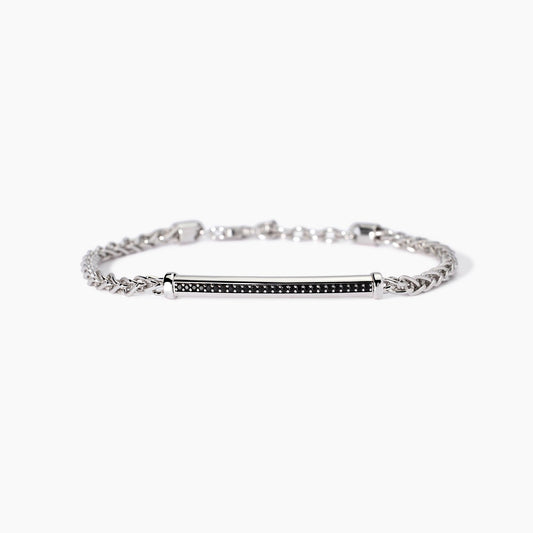 MABINA UOMO - Bracciale uomo con catena spiga