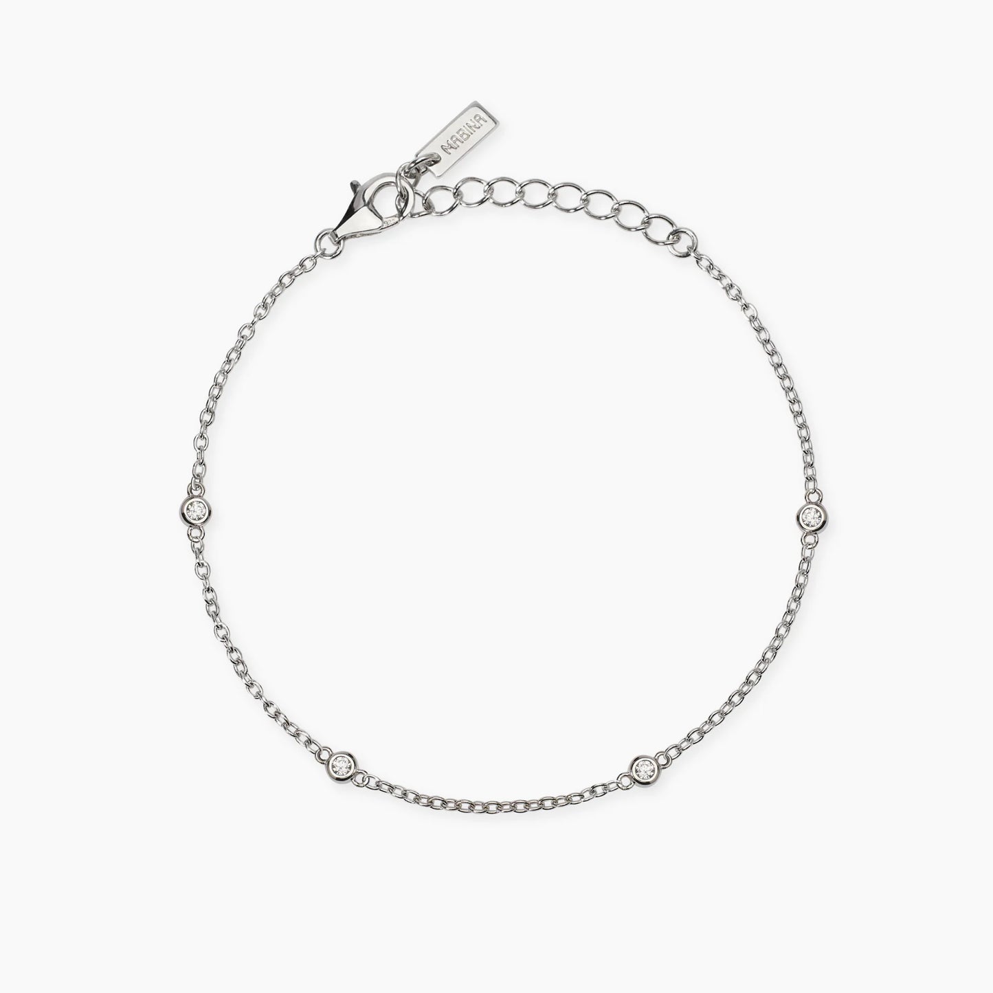 MABINA MY DIAMOND -Bracciale con diamanti lab-grown 0,011 carati