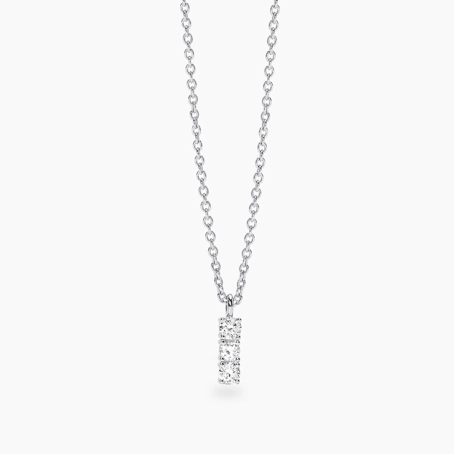 MABINA MY DIAMOND - Girocollo trilogy in diamanti lab-grown 0,06 carati