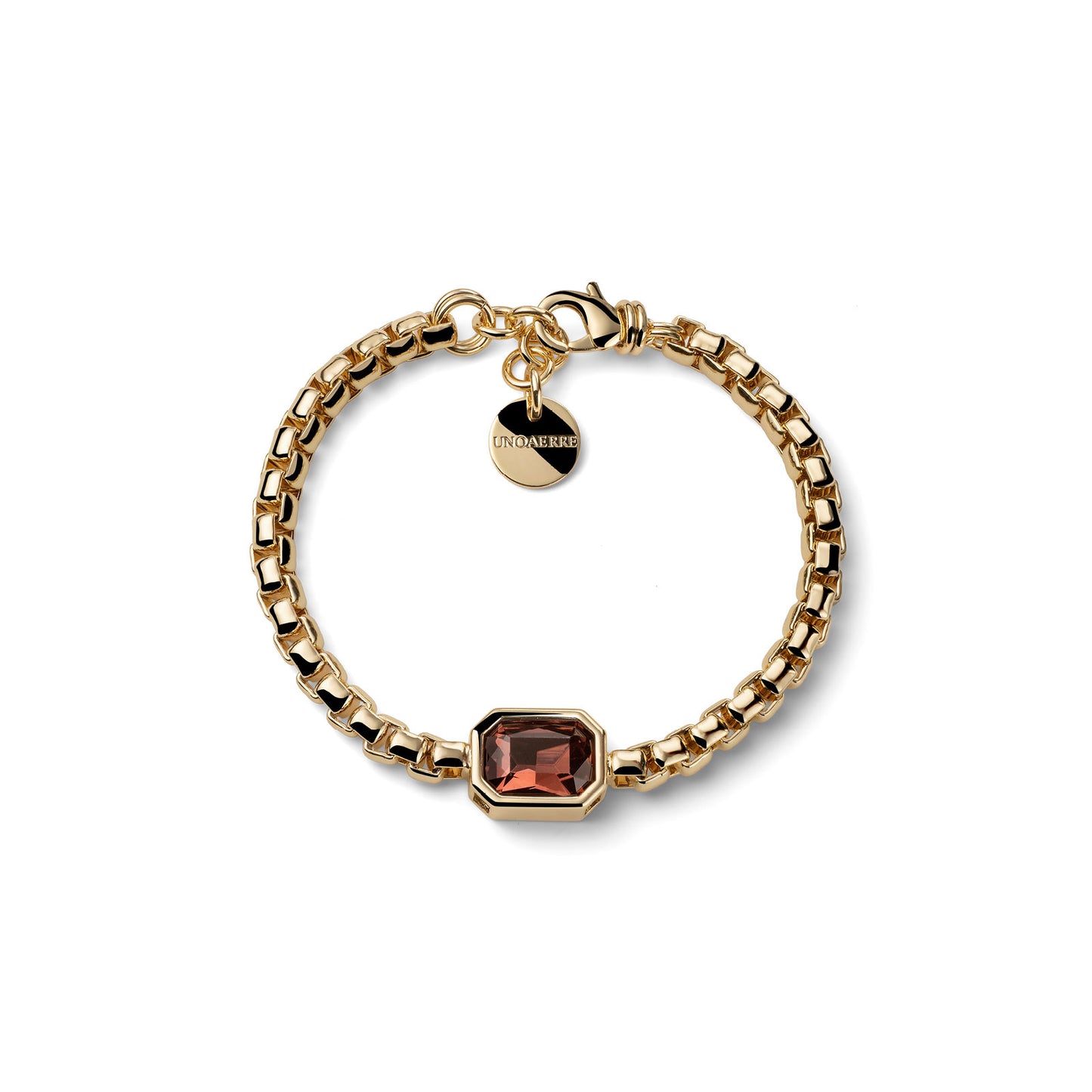 UNOAERRE - Bracciale Joya cristallo marrone