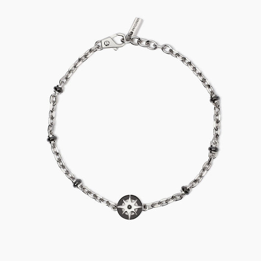 MABINA - Bracciale regolabile con rosa dei venti