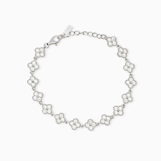 MABINA - Bracciale con fiore