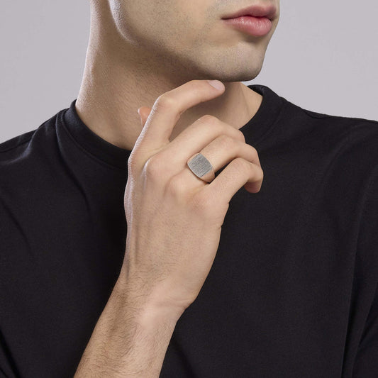 MABINA UOMO - Anello chevalier da uomo