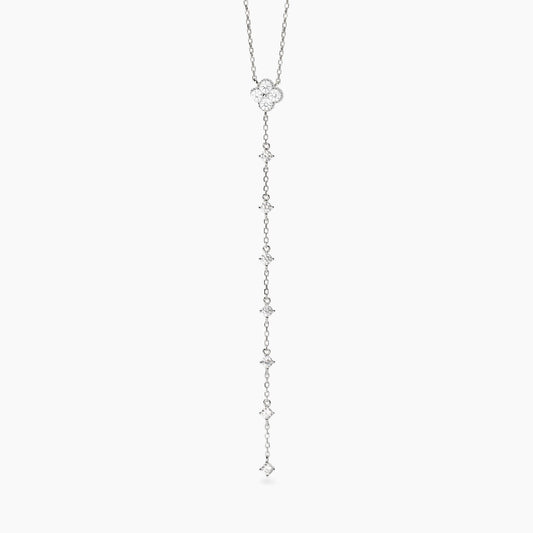 MABINA  - Collana catena a Y con fiore