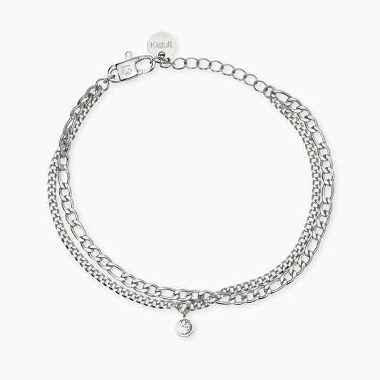 KIDULT -Bracciale con catene e ciondolo