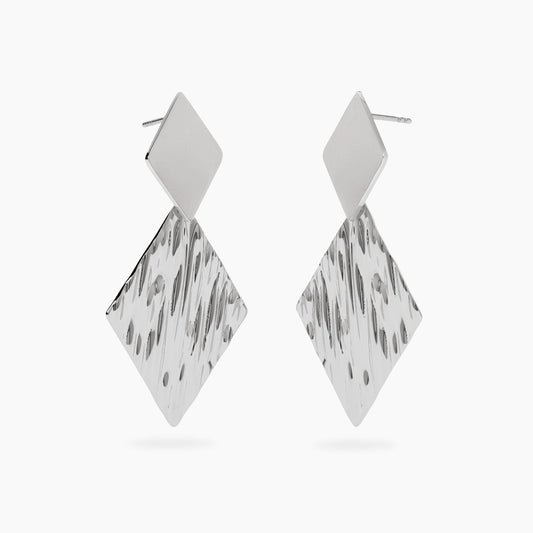 KIDULT -Orecchini con pendenti martellati