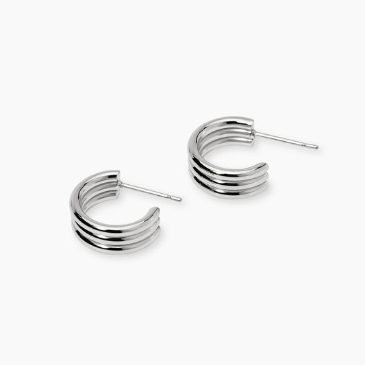 KIDULT -Orecchini semicerchio dorati