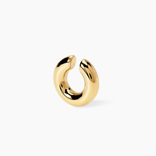 KIDULT -Orecchino ear cuff in acciaio dorato