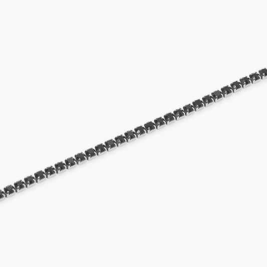 KIDULT -Bracciale tennis con zirconi neri