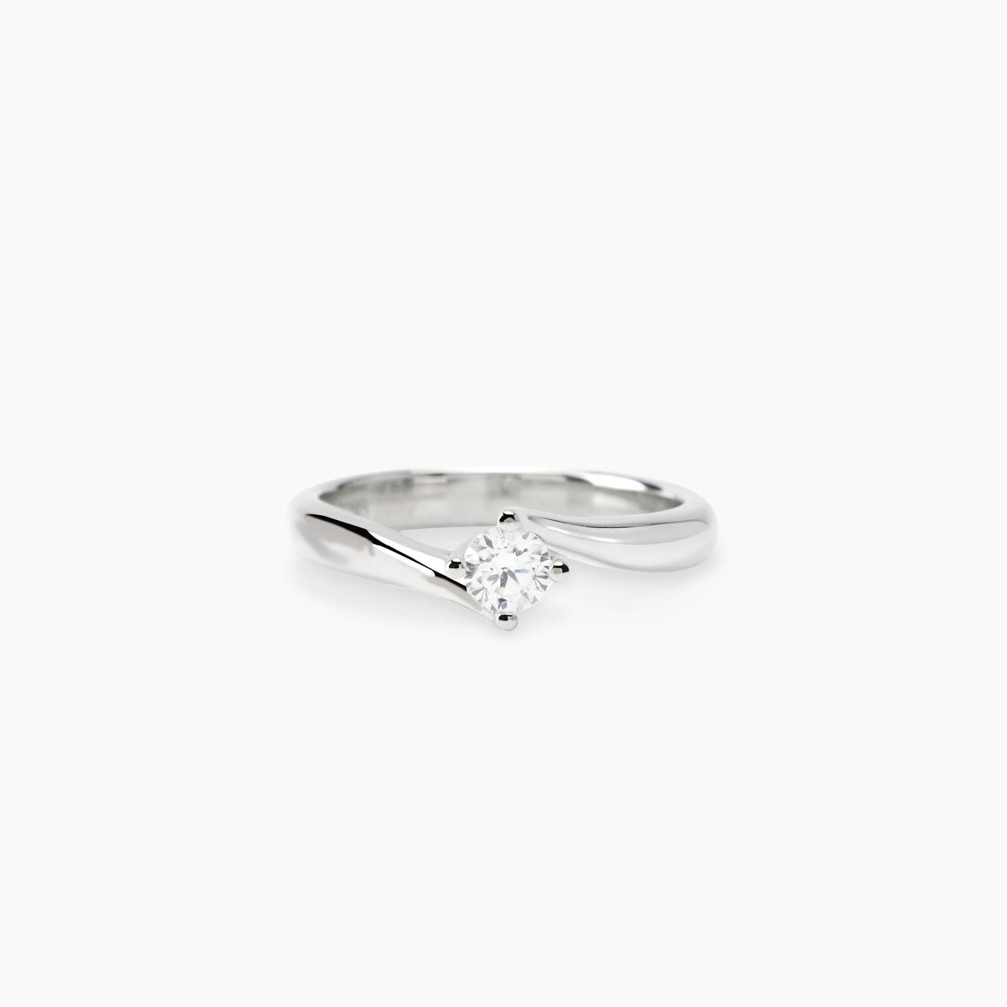 MABINA MY DIAMOND - Anello solitario con diamante lab-grown 0,25 carati