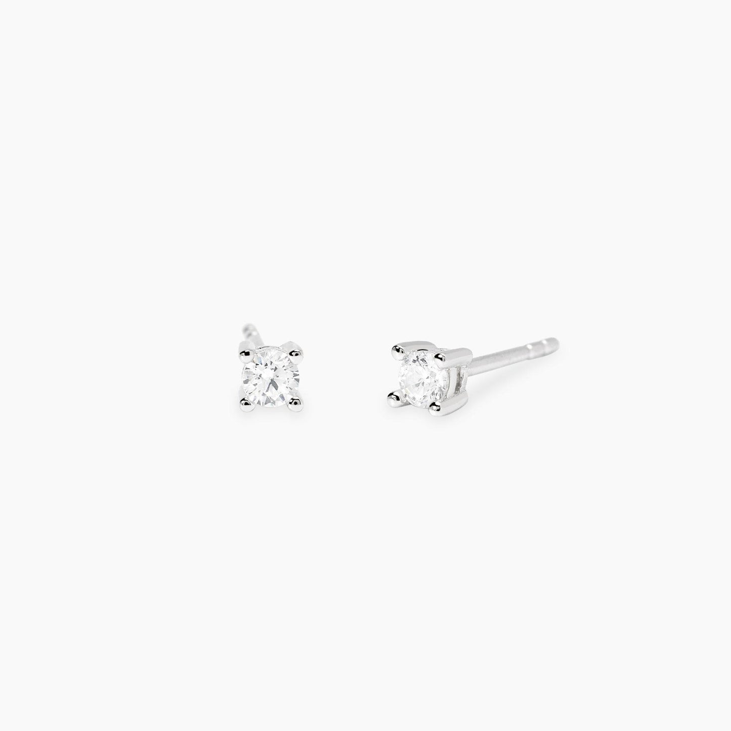 MABINA MY DIAMOND-  Orecchini punto luce con diamanti lab-grown