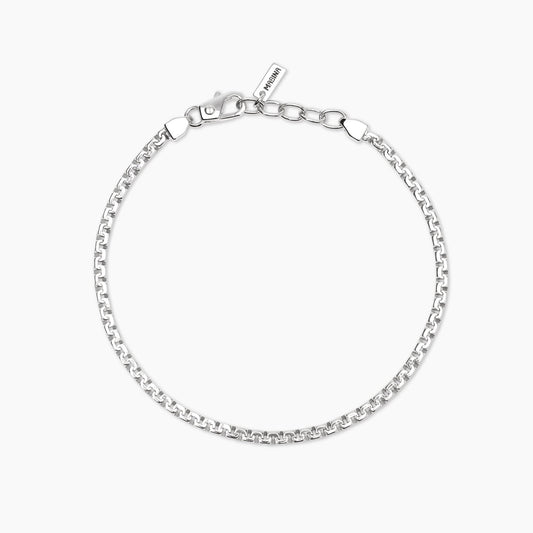 MABINA UOMO - Bracciale in argento con catena greca
