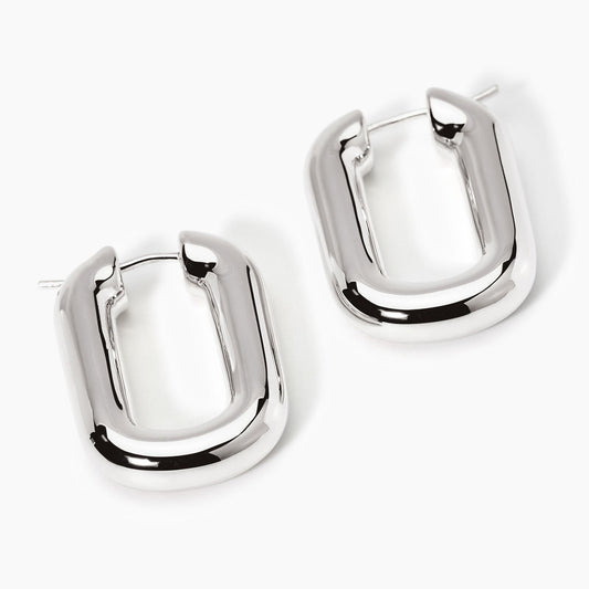 MABINA -Orecchini chunky in argento