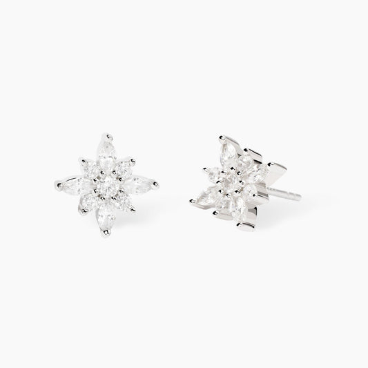 MABINA - Orecchini stella polare in zirconi STELLA POLARE